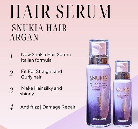 Snukia Argan Hair Serum AUTHENTIC